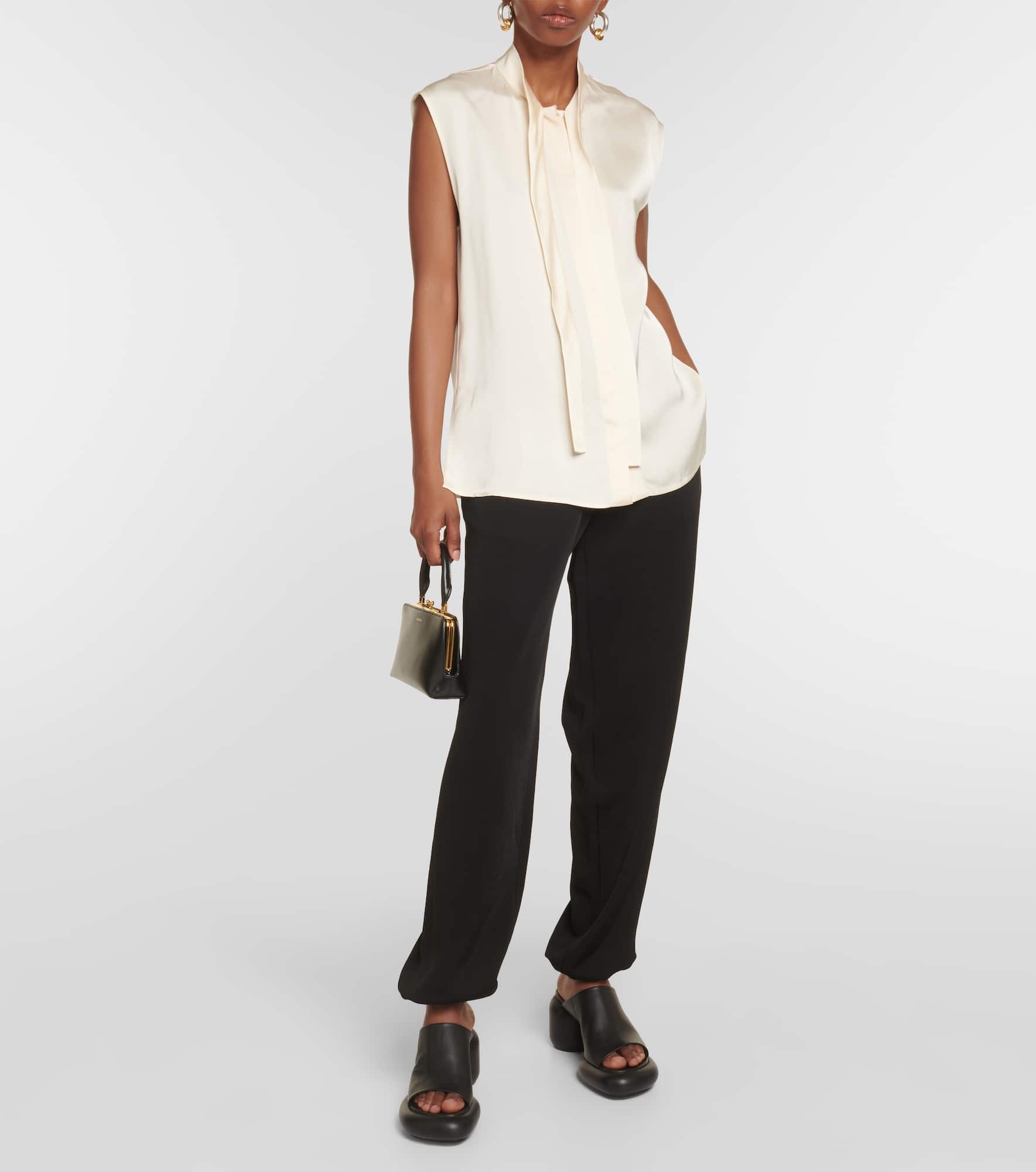 Wool-blend sweatpants - 2