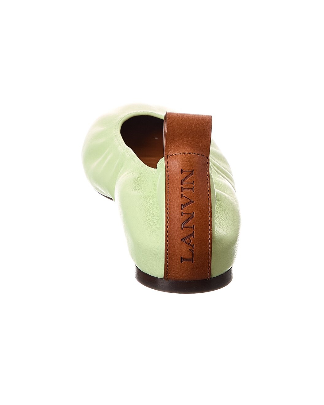 LANVIN Leather Ballerina Flat - 3