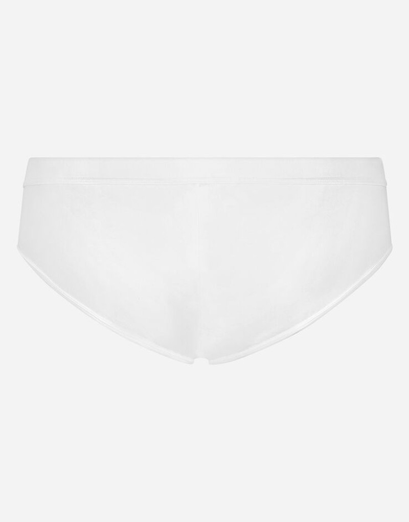 Dolce & Gabbana Two-way stretch jersey Brando briefs with logo label outlook