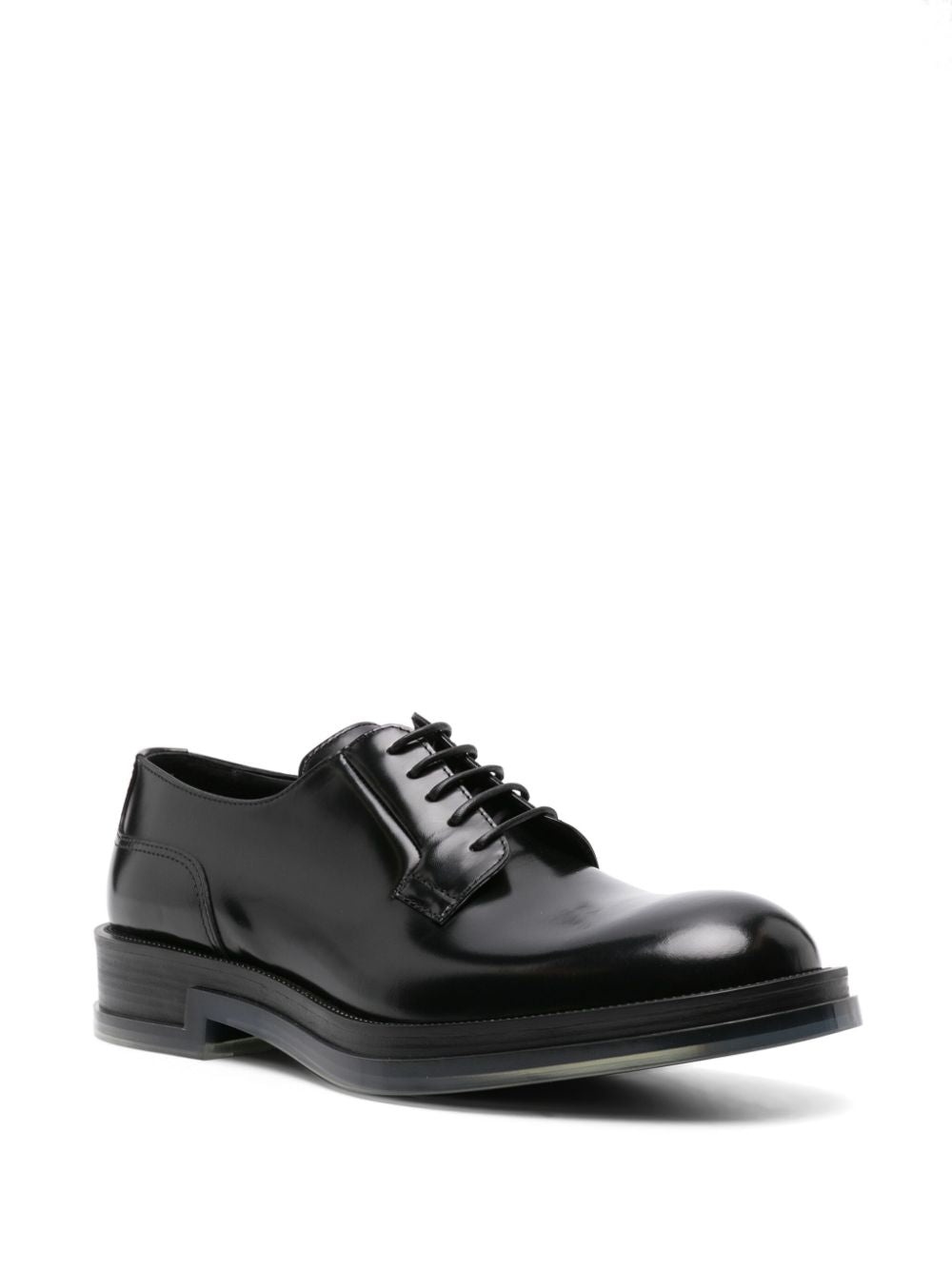FLOAT LEATHER DERBY SHOES - 2