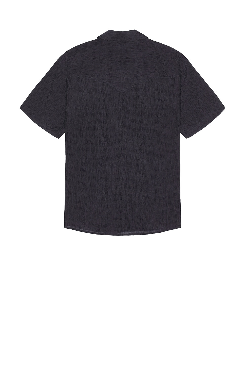 Western Seersucker Short Sleeve Shirt - 2
