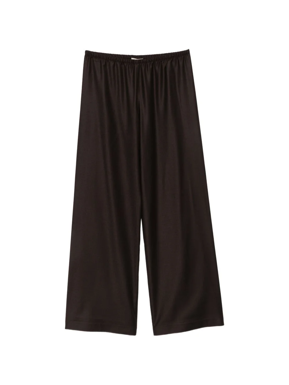 elasticated wide-leg trousers - 1