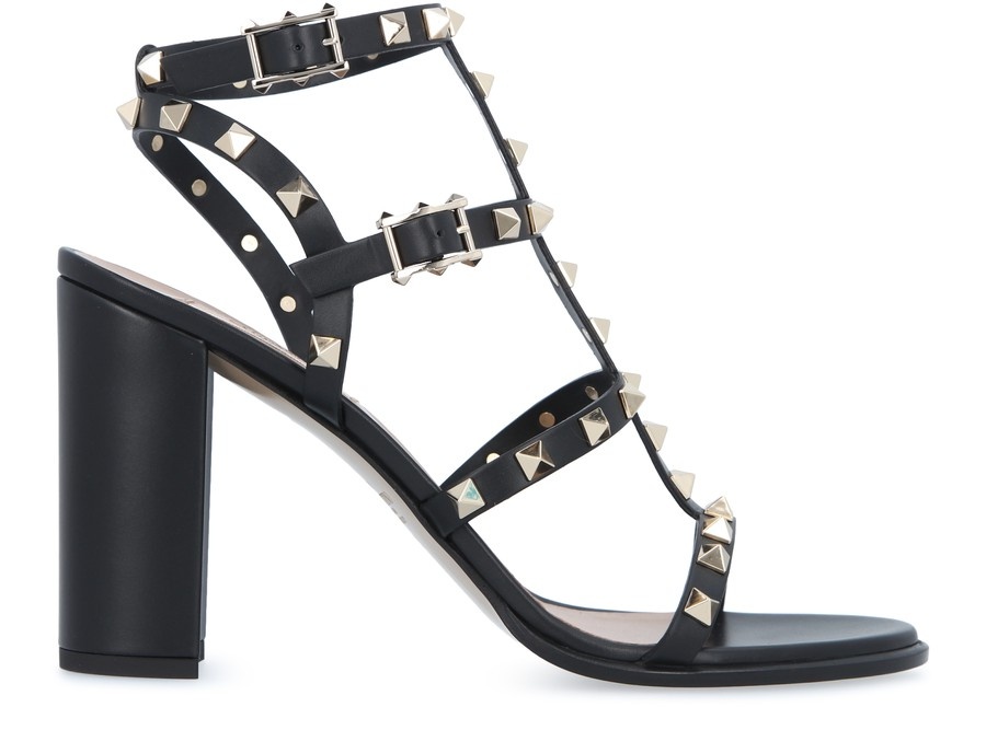 Rockstud strap sandals - 1