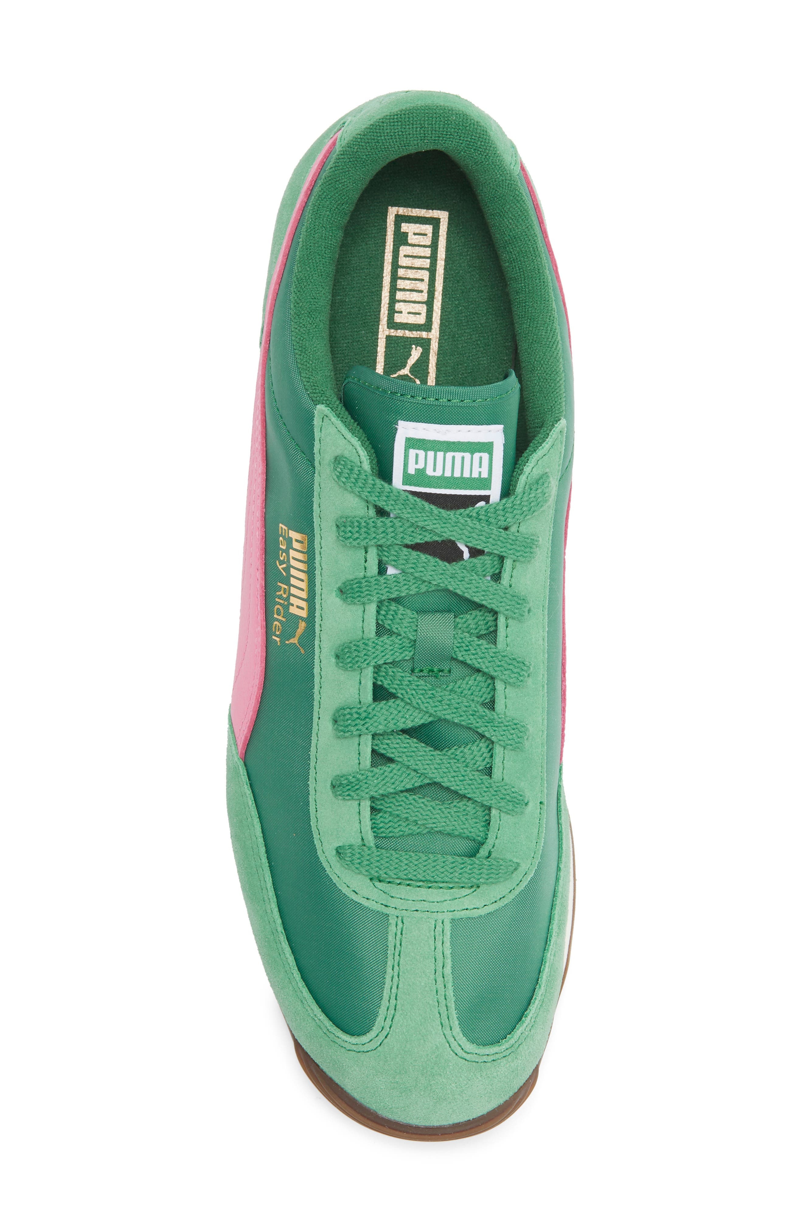 PUMA Easy Rider Sneaker in Archive Green/Poised Pink at Nordstrom - 5