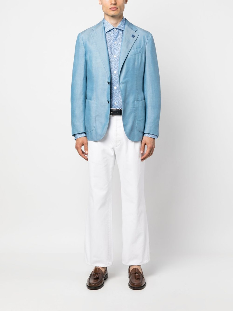 LARDINI single-breasted blazer outlook
