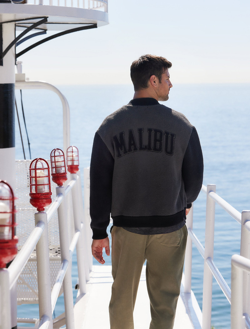 CozyChic® Malibu Varsity Jacket 4