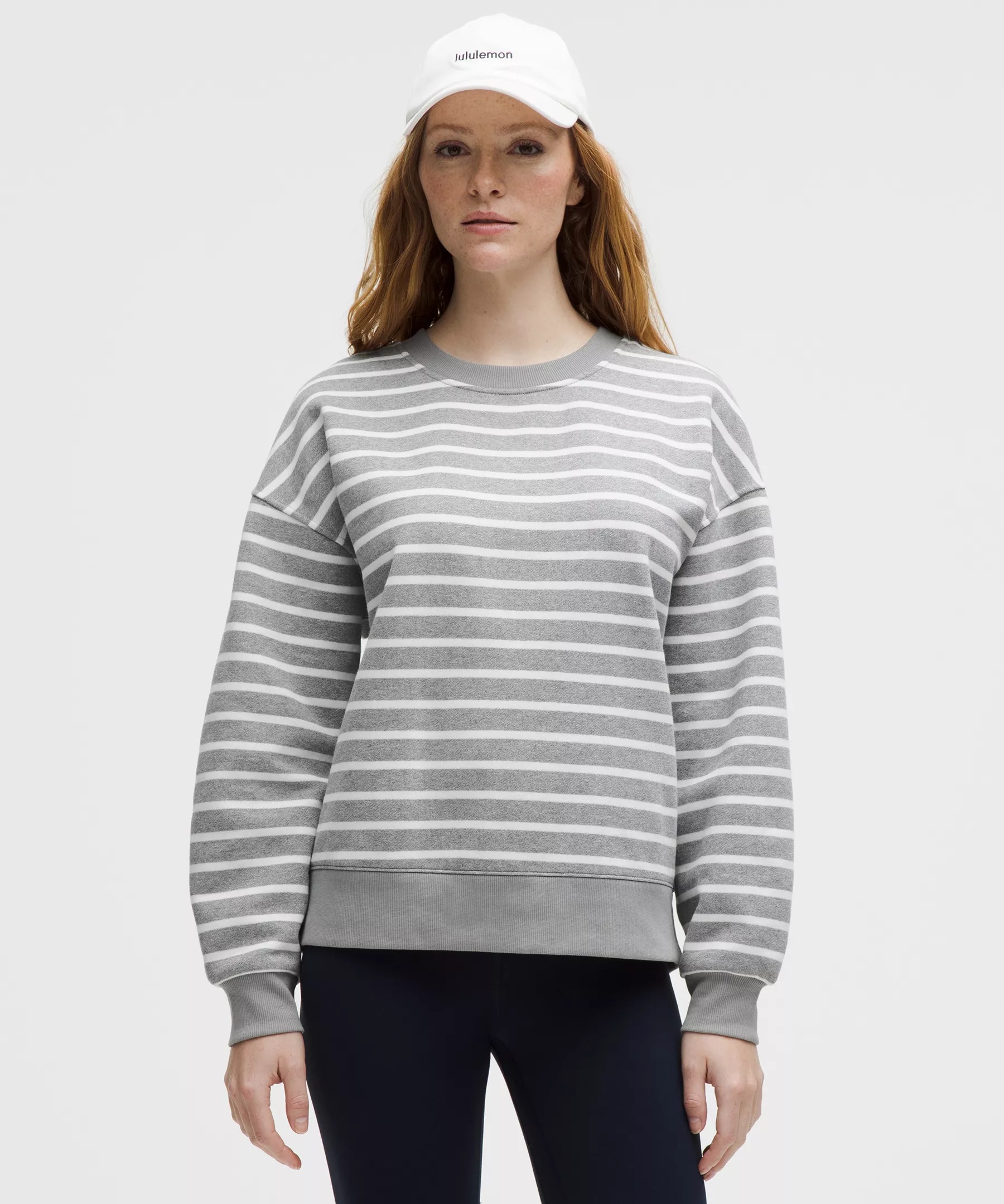 Perfectly Oversized Fleece Crewneck Pullover - 1