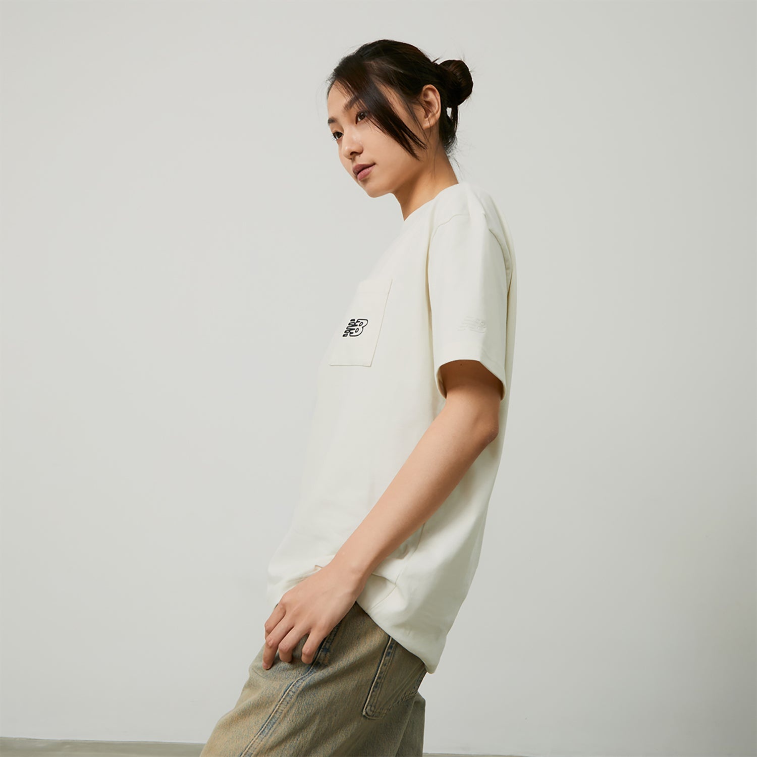 New Balance x Tombonia Graphic T-shirt Lifestyle 'White' AMT42336-CIC - 8