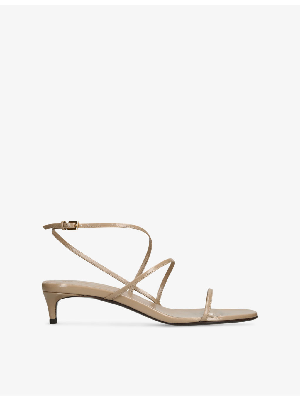 Loop Kitten-Heel Leather Sandals - 1