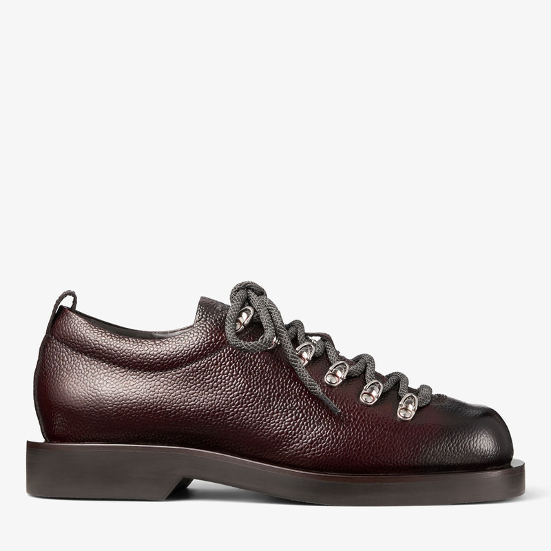 Reeves Lace Up Chocolate Scotch Grain Leather Lace Up Shoes 1