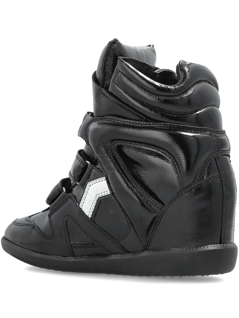 Isabel Marant Balskee touch-strap sneakers outlook