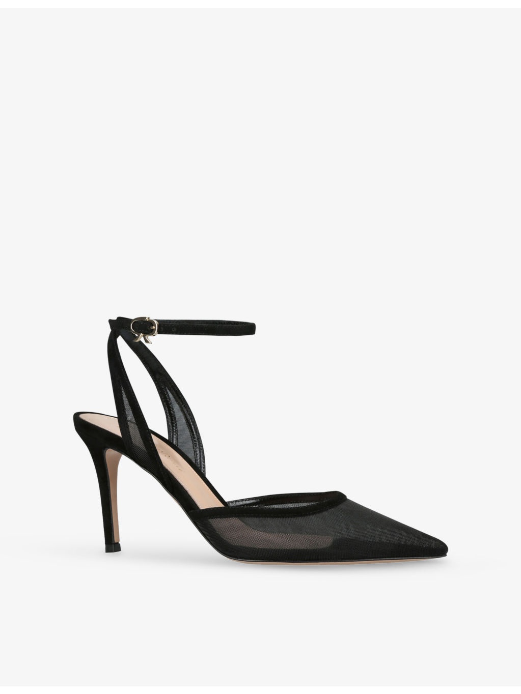 Pointed-Toe 80 Mesh Pumps - 3