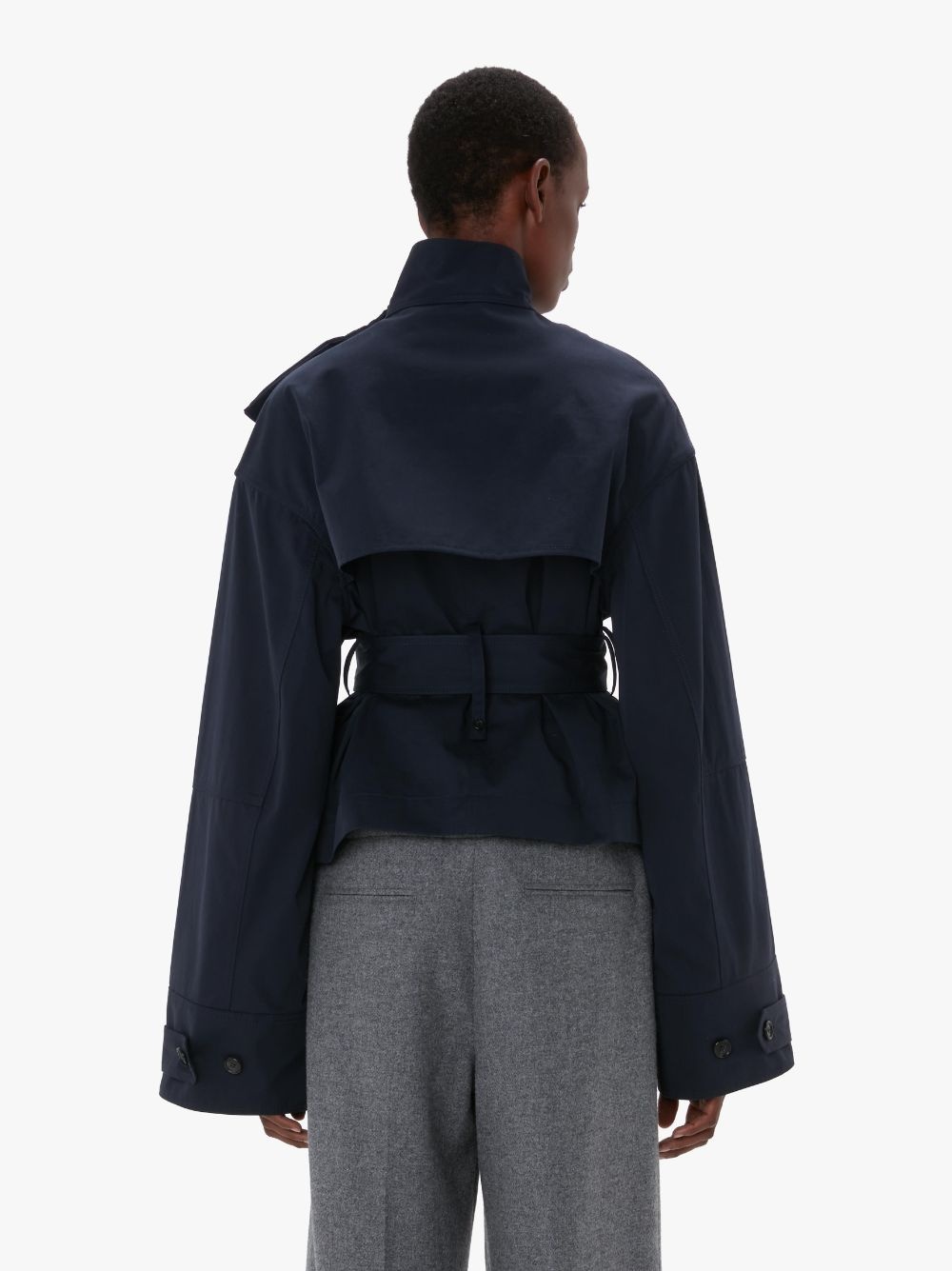 WRAP TRENCH JACKET - 3