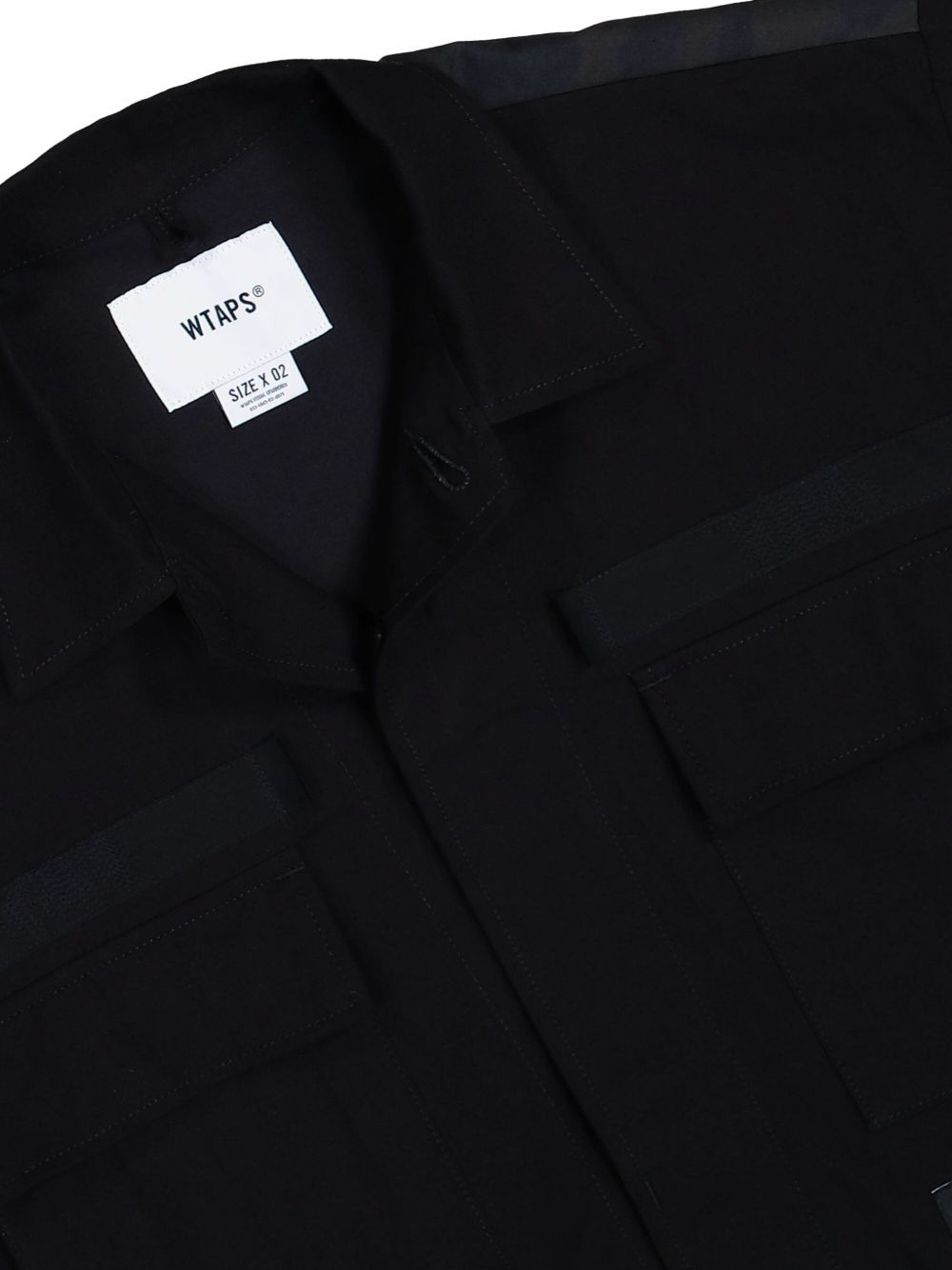 multi-pocket cotton shirt - 5