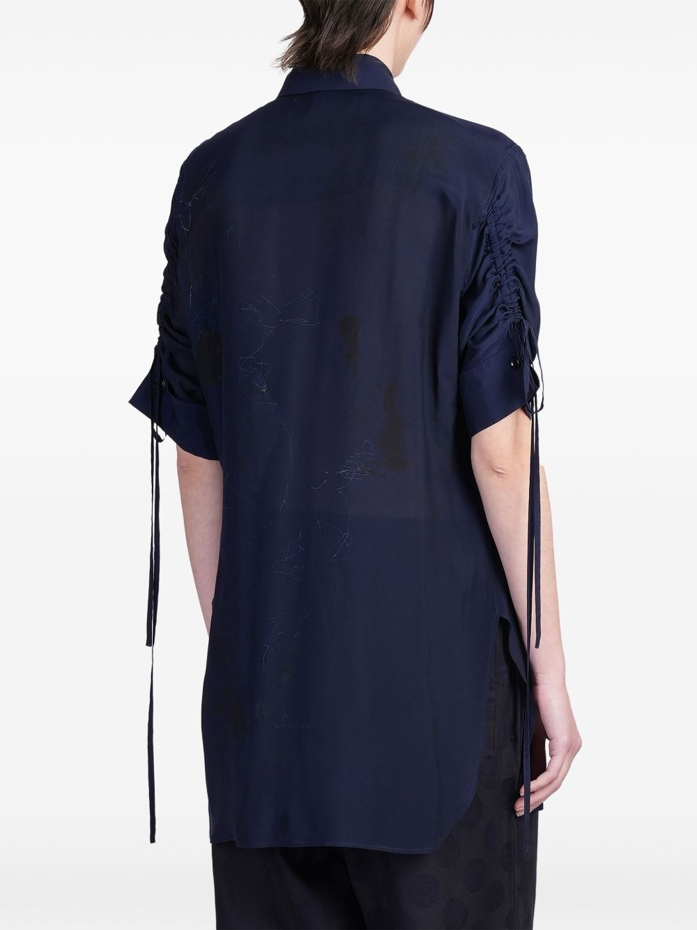 abstract-print shirt - 4