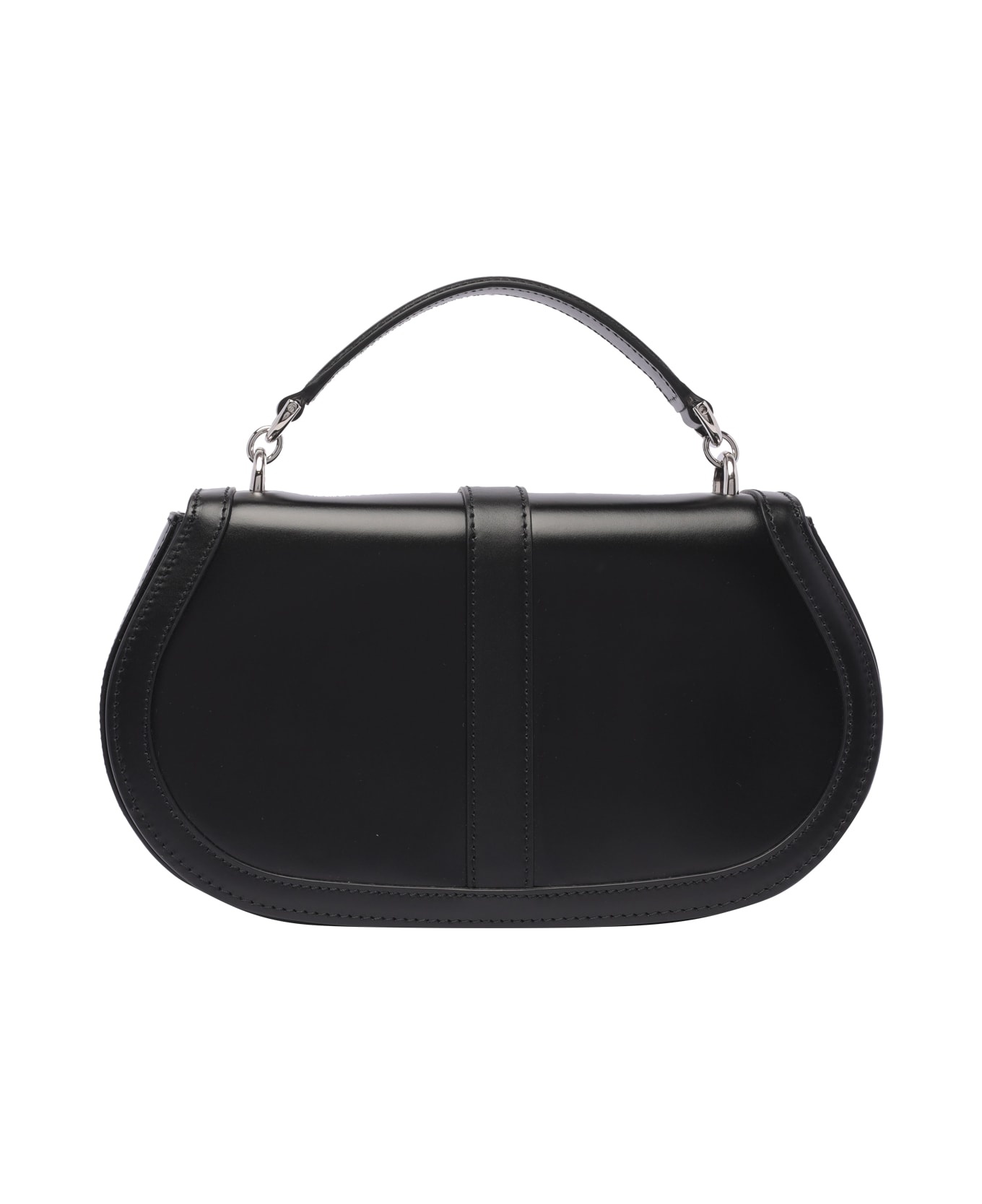 Greca Goddess Leather Crossbody Bag - 3