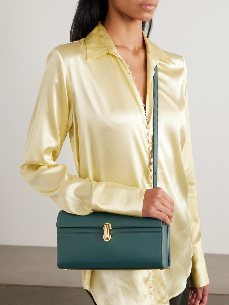 SAVETTE Symmetry 26 Leather Shoulder Bag outlook