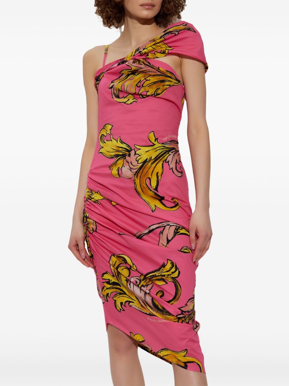 Barocco print dress - 2