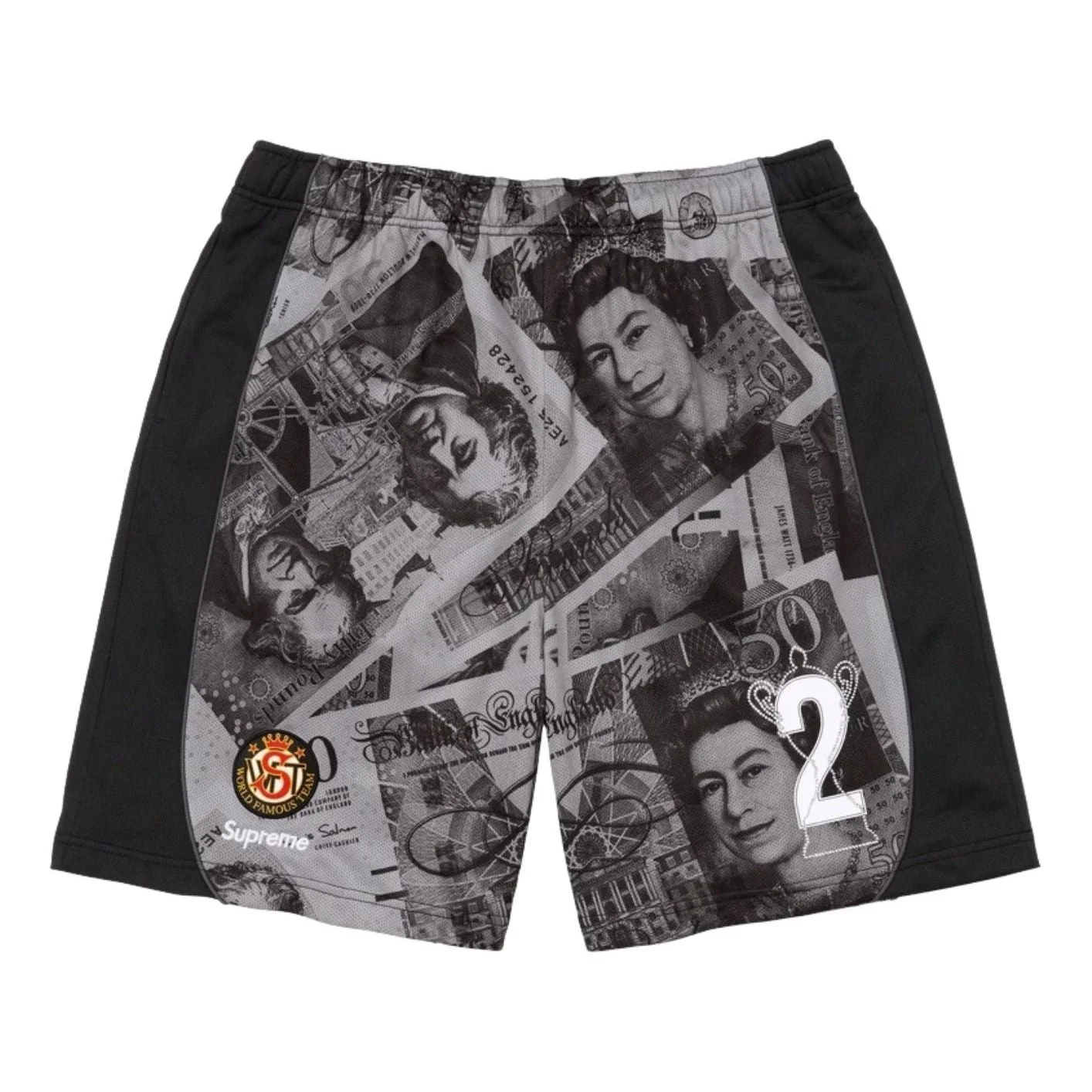 Supreme FW25 Pounds Soccer Short 'Black' FW25SH6-BLACK - 1