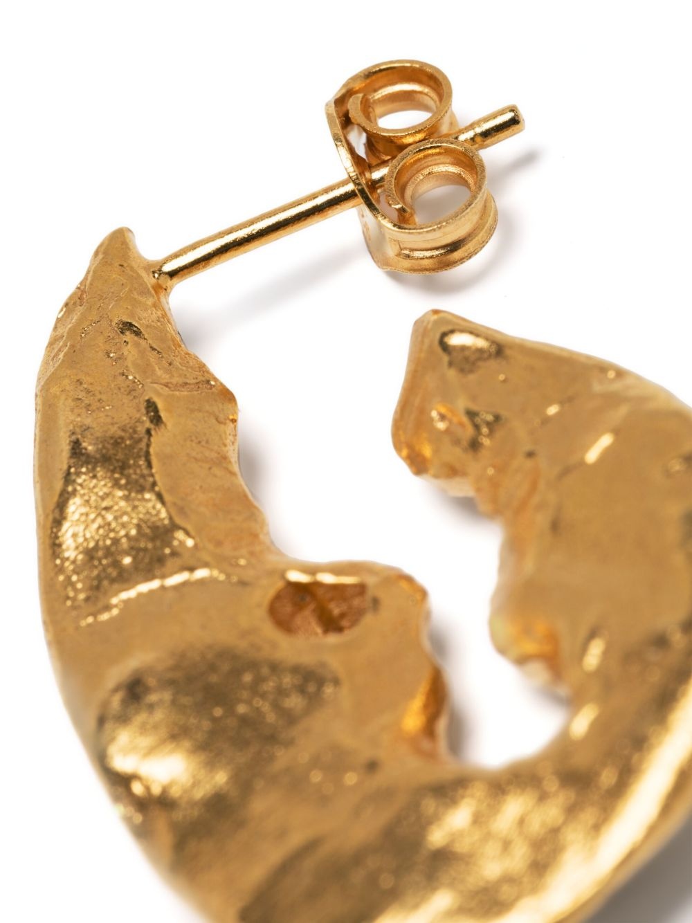 The Gilded Crustacean hoop earrings - 3