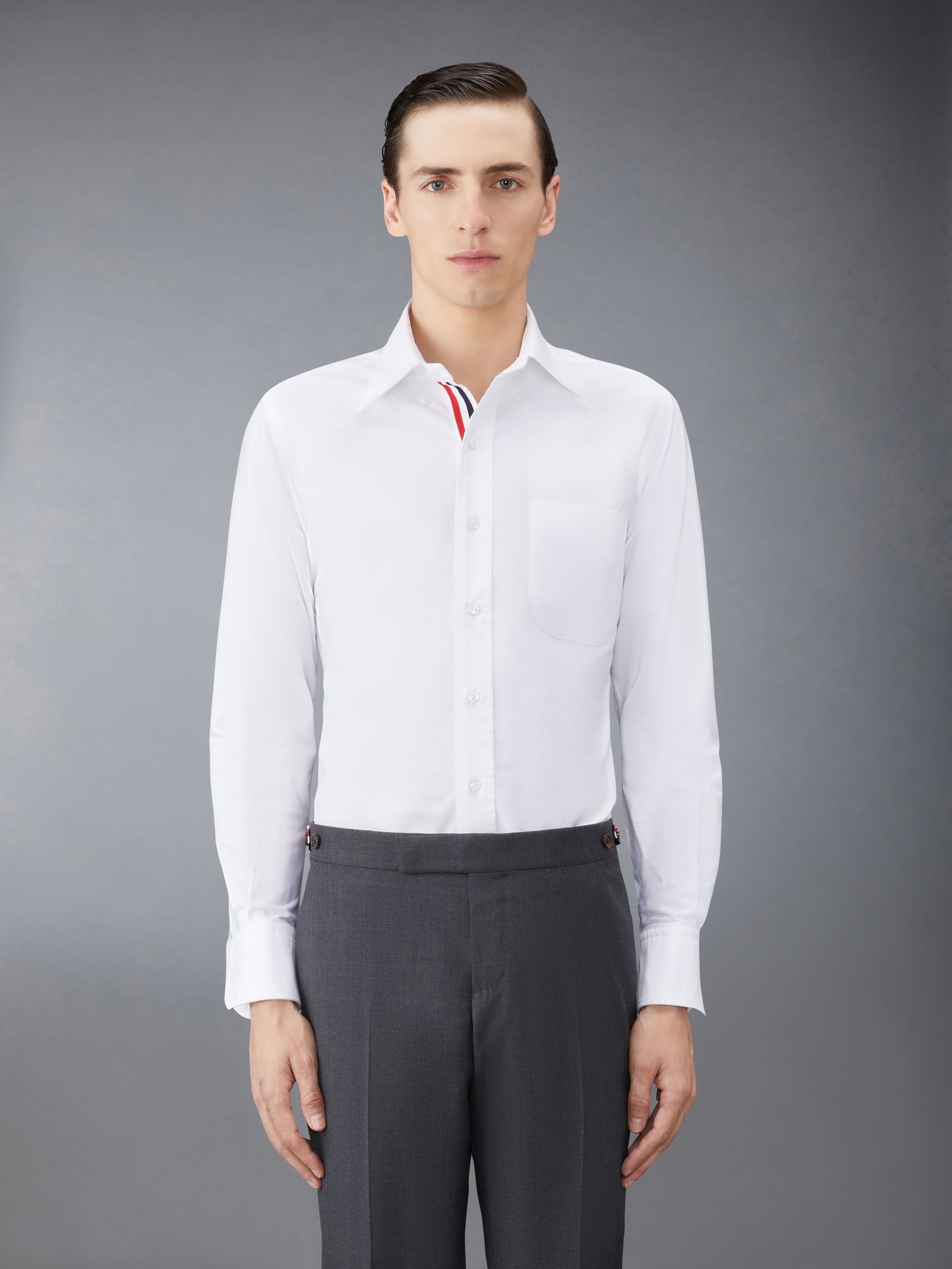 button-up cotton shirt - 1
