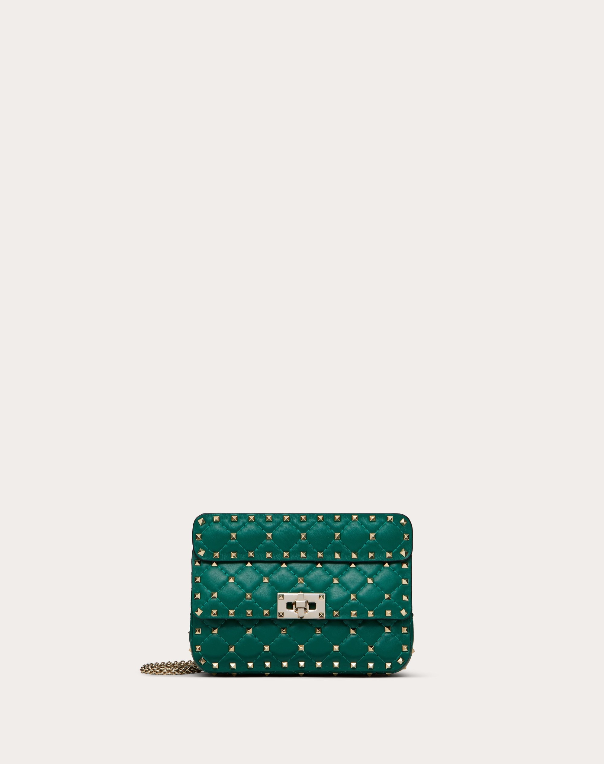 SMALL NAPPA ROCKSTUD SPIKE BAG - 1