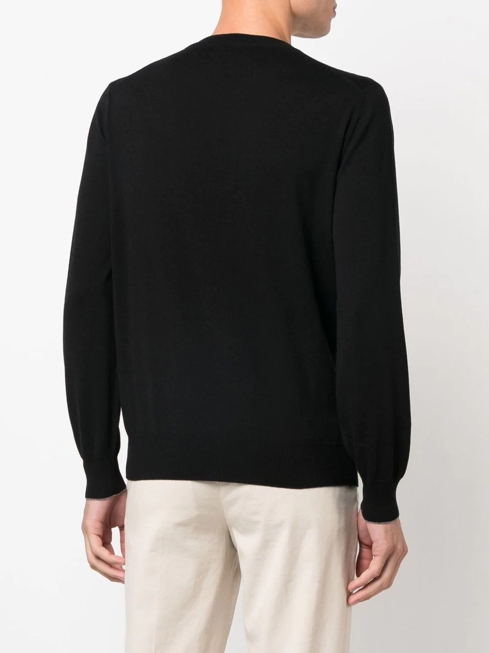 crew-neck cashmere jumper - 4