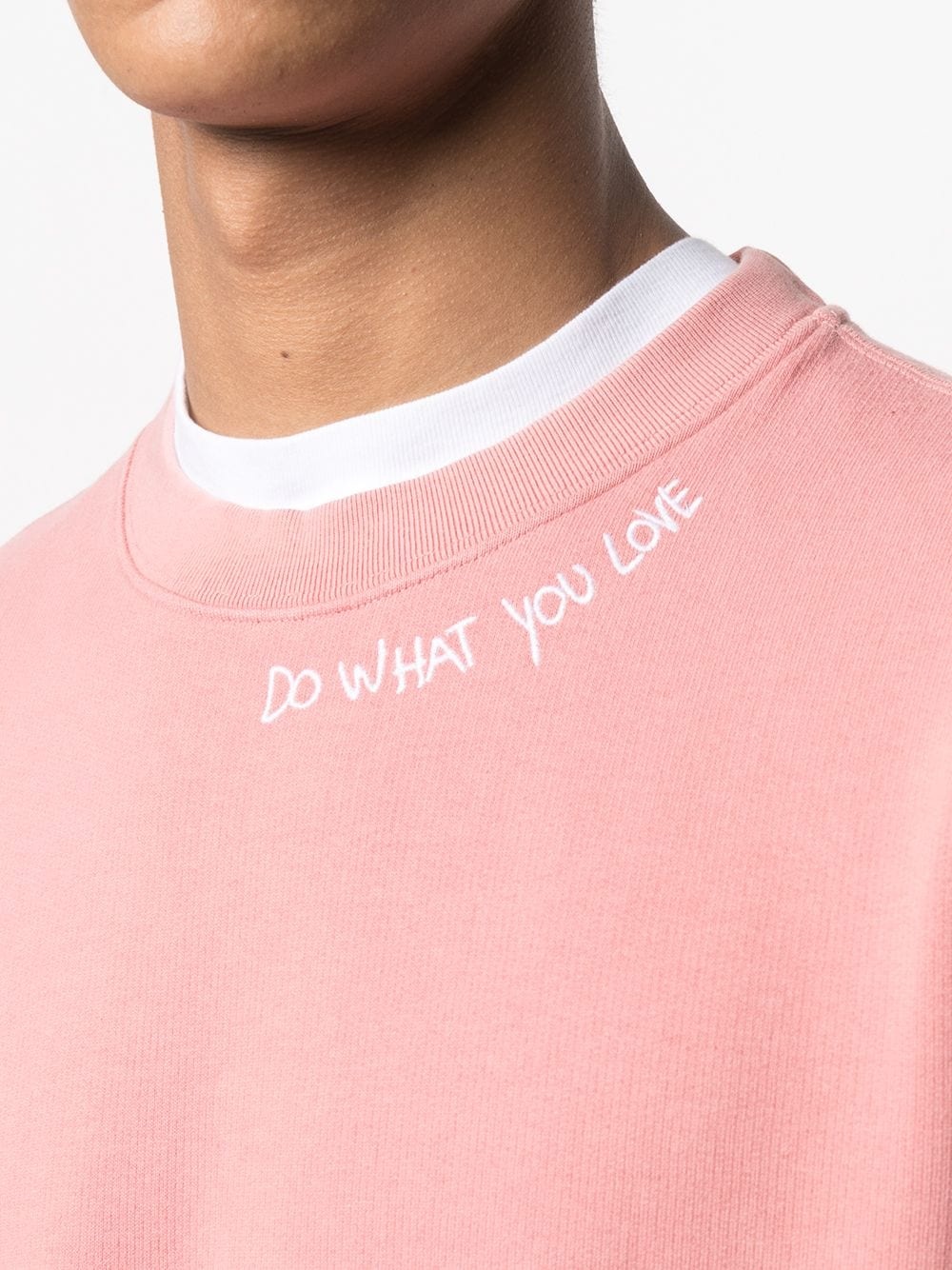 embroidered logo sweatshirt - 5