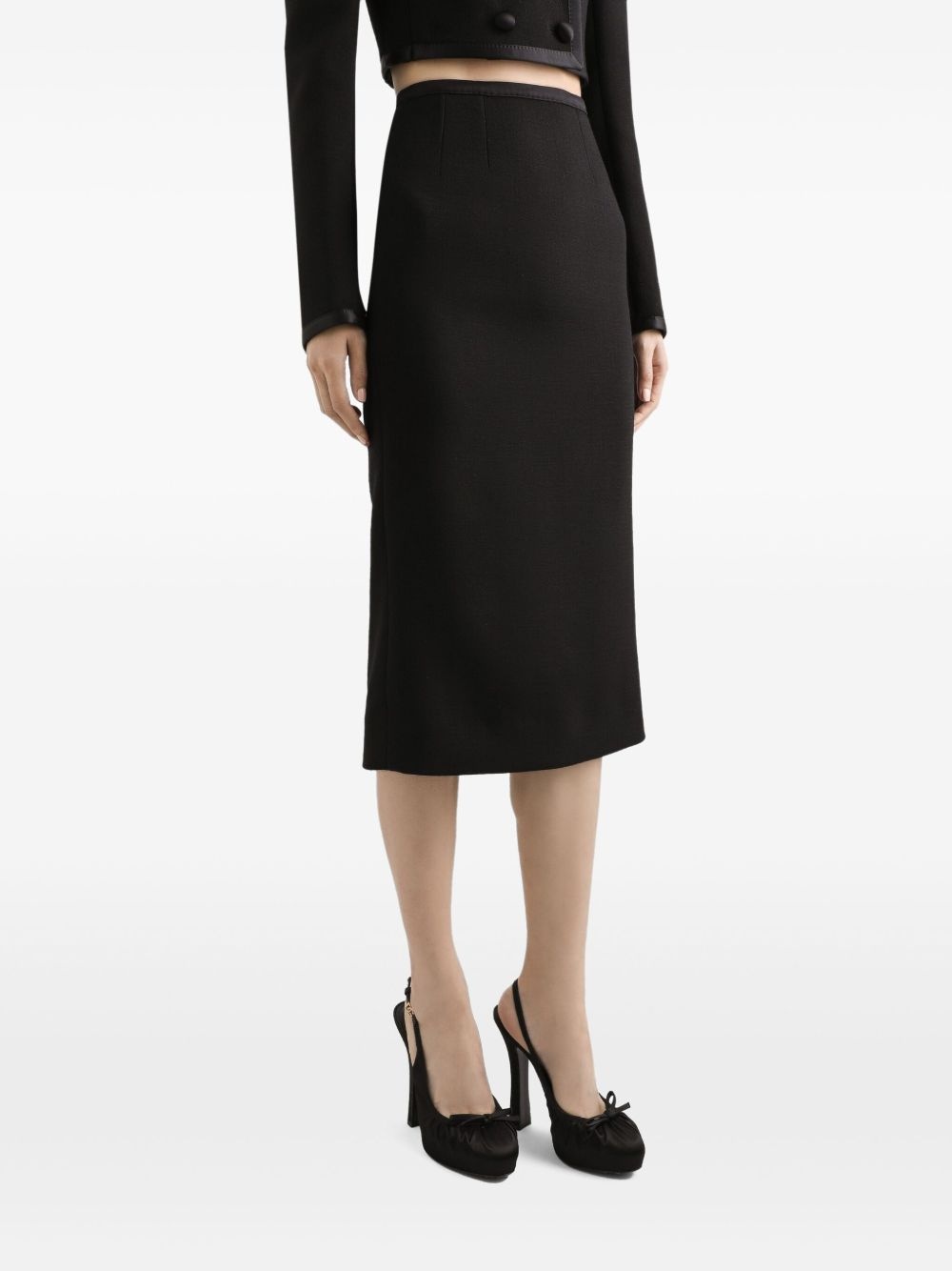 straight midi skirt - 4