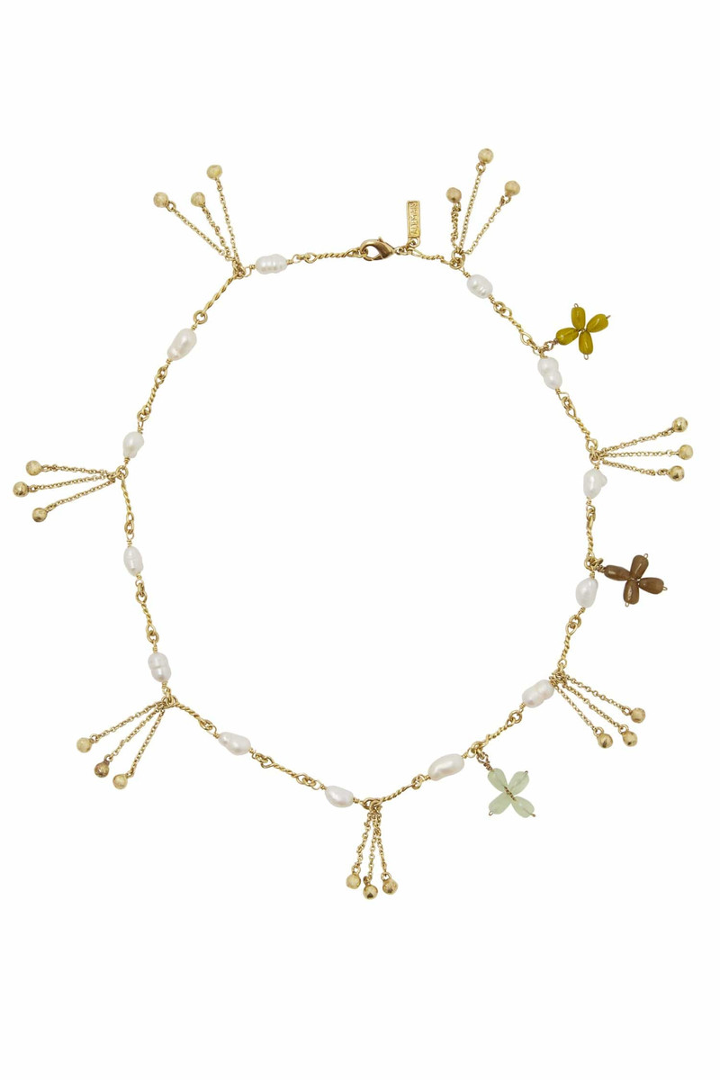 Le Jardin Bead Flower Necklace 1