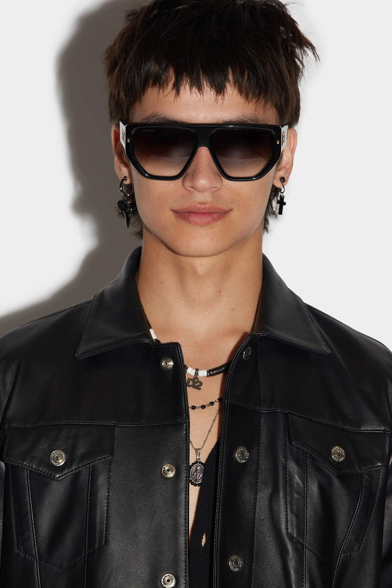 LEATHER DAN JEAN JACKET - 3