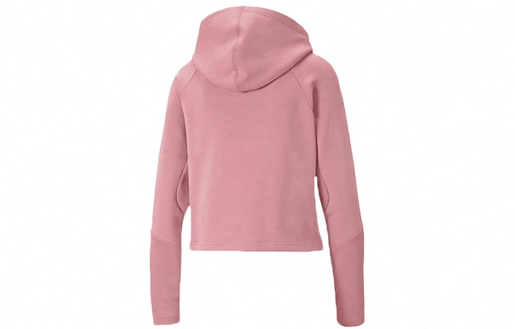 (WMNS) PUMA Evostripe Short Hoodie 'Pink' 585233-16 - 3