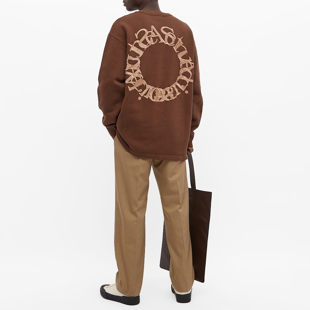 Acne Studios Fin Circle Logo Crew Sweat - 5