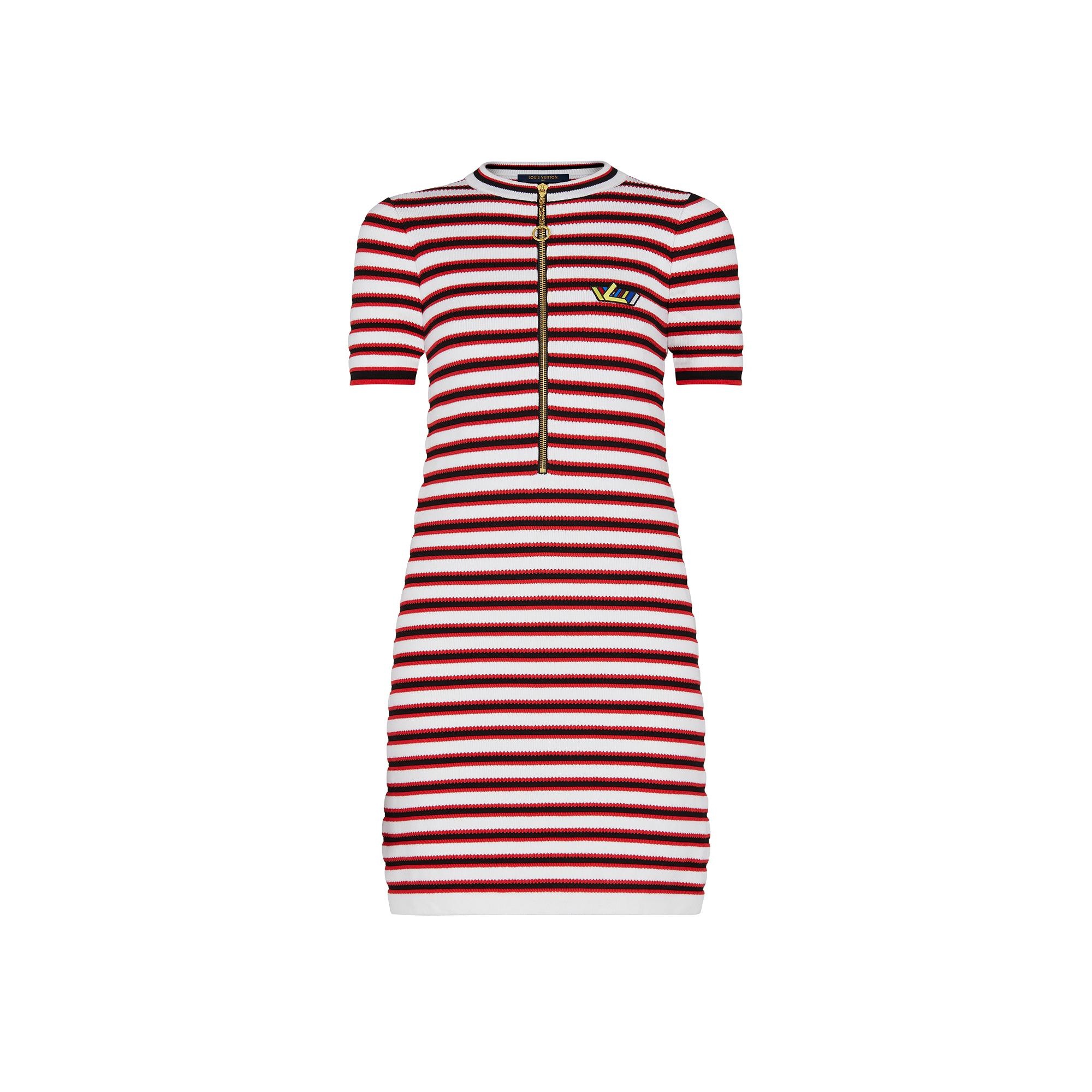 LV Patch Sporty Polo Dress  - 1