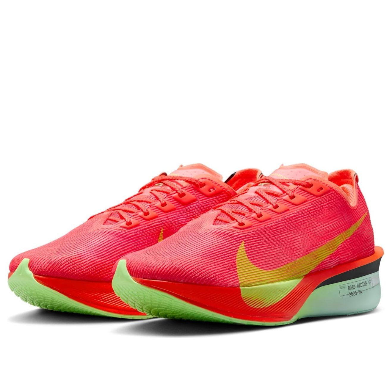 (WMNS) Nike ZoomX Vaporfly Next% 4 'Bright Crimson Mint Foam Cave Purple Lime Blast' HF6412-600 - 3