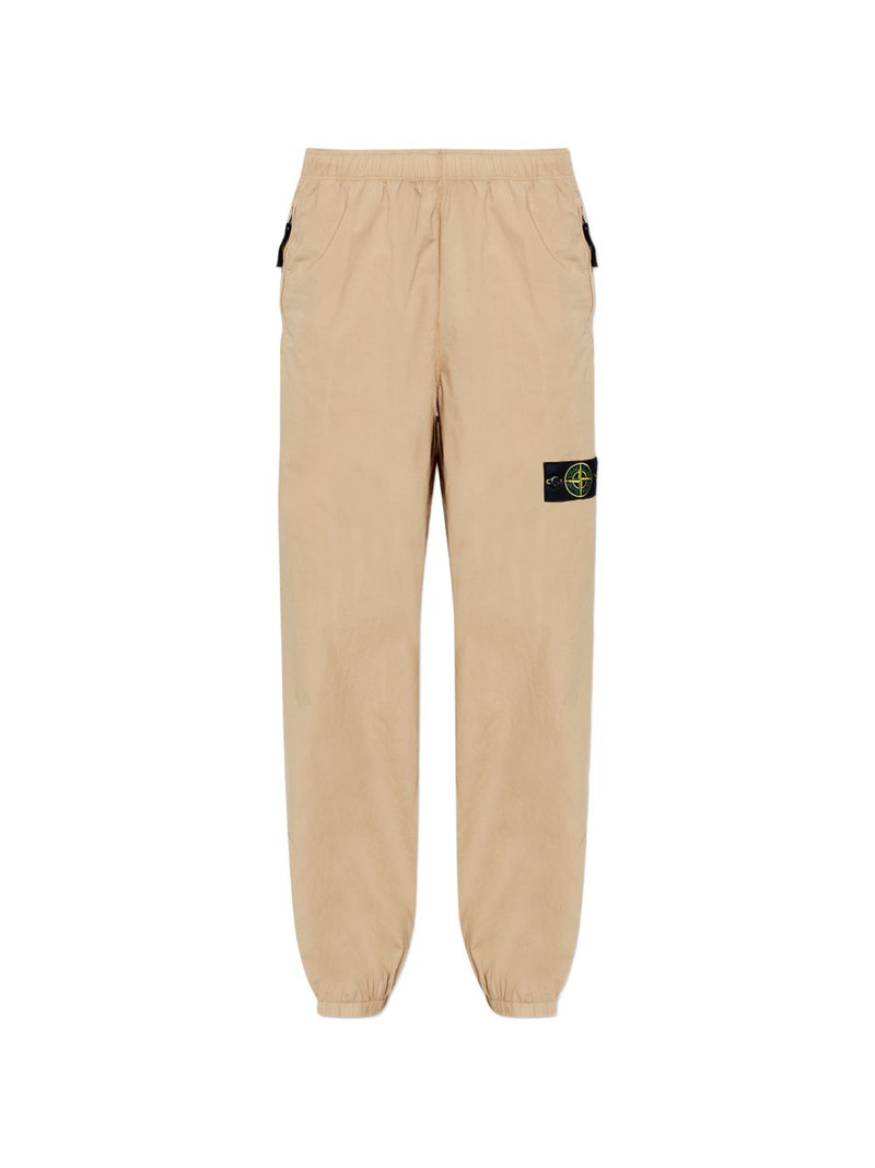 logo-patch trousers 1