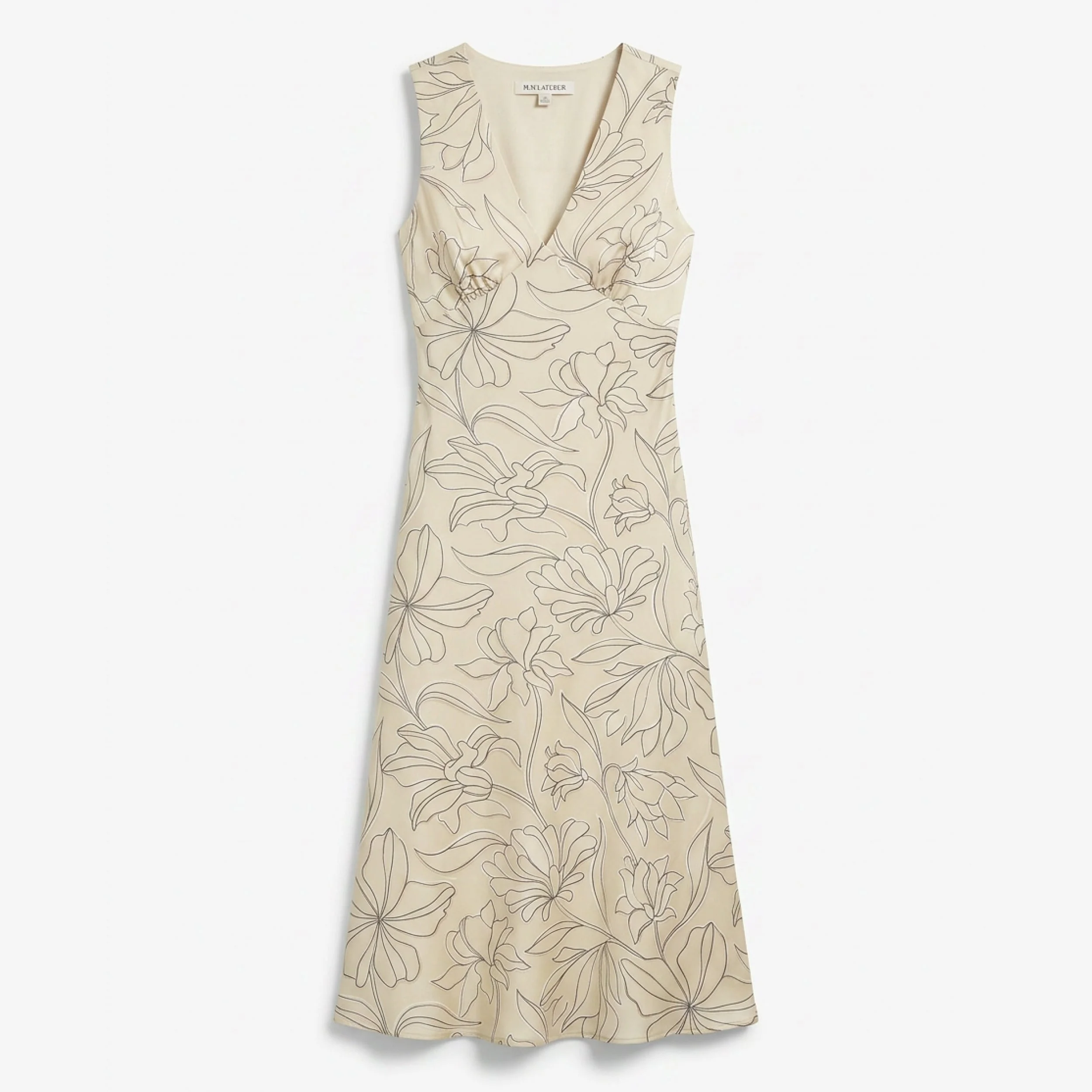 Gracie Golden Hour Dress - Printed Burnout - 1