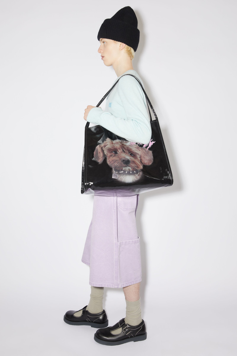 Printed tote bag - Black 3