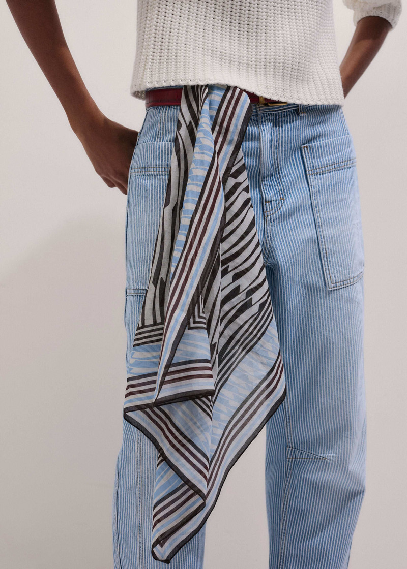 Border Scarf 5