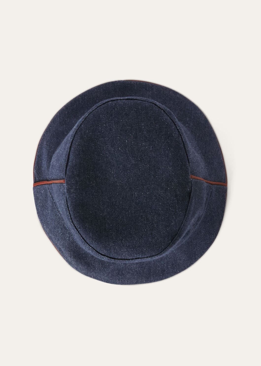 Denim Flower Bucket Hat - 3