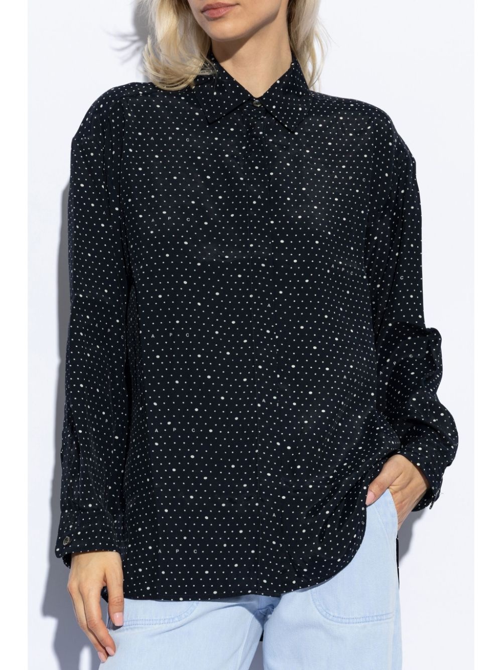 polka-dot shirt - 3