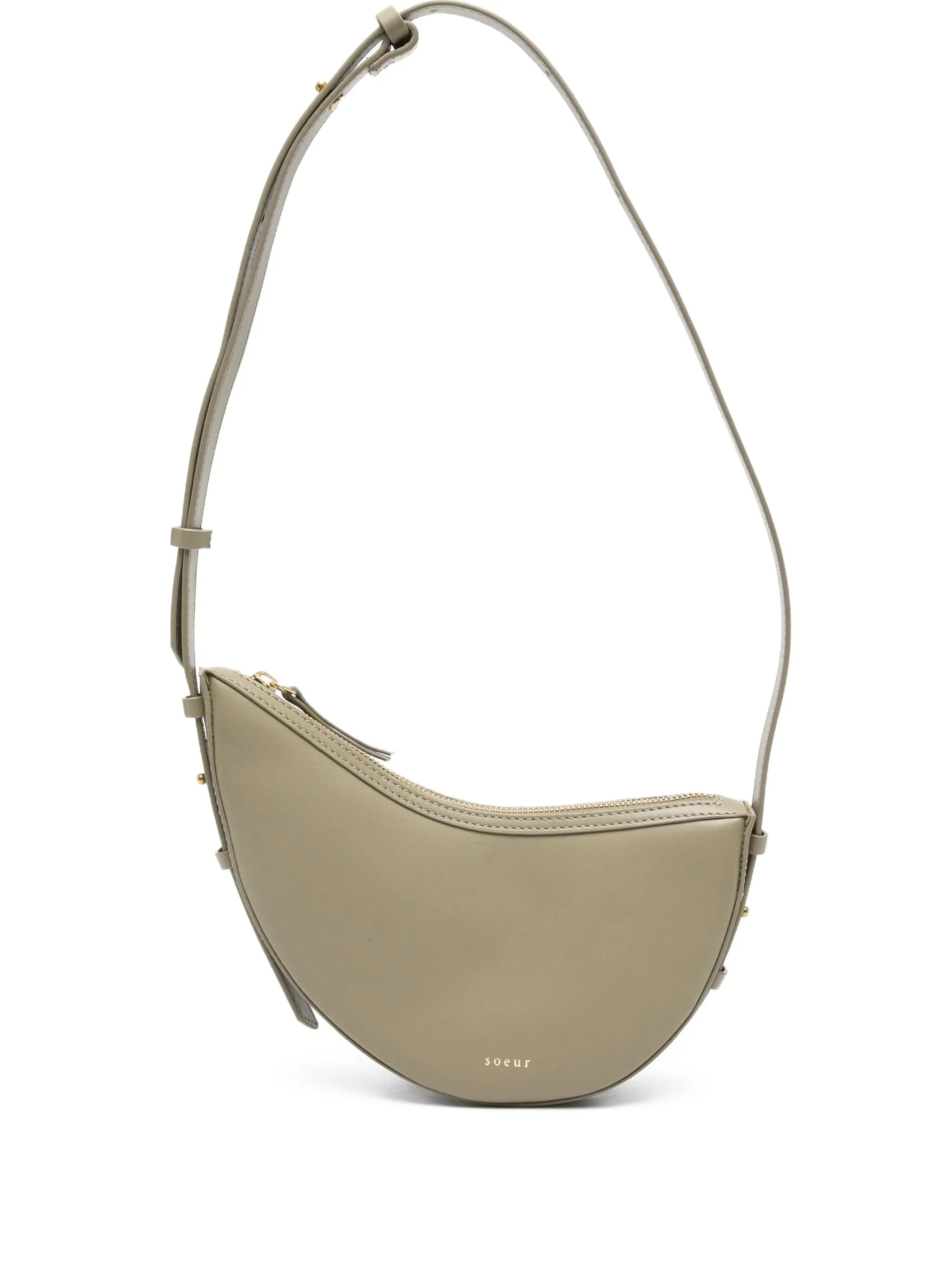Soeur Crescent Zip Shoulder Bag - 1
