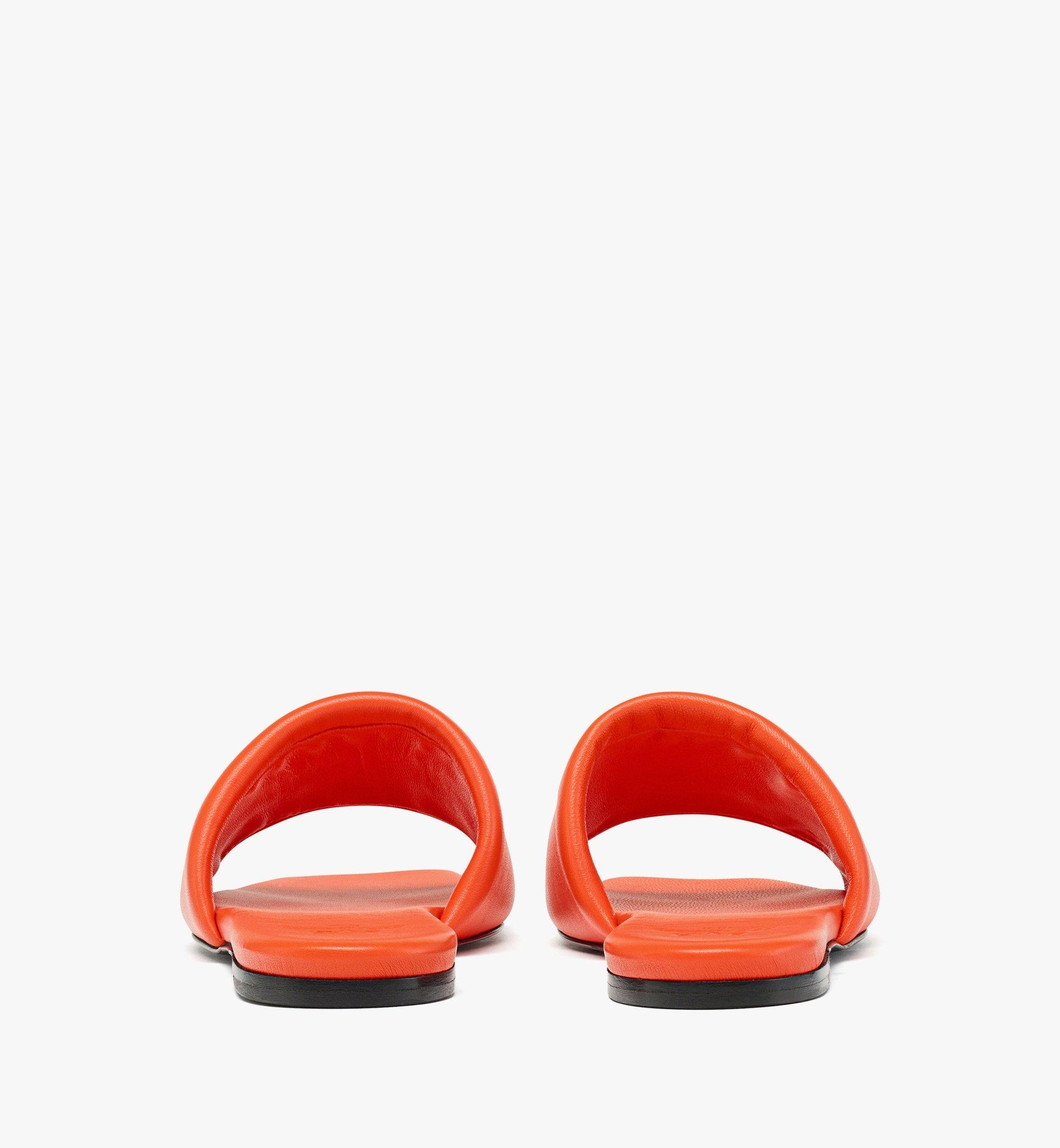 Laurel Flat Sandals in Lamb Leather - 3