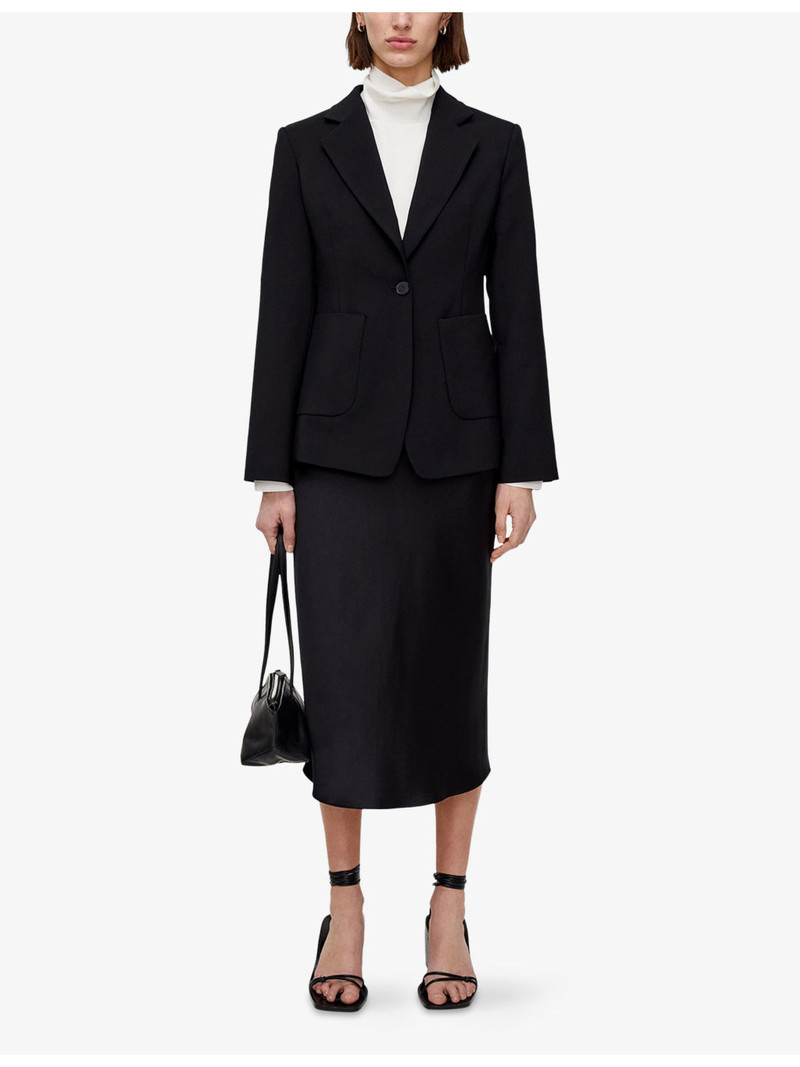 JOSEPH Glenview Single-Breasted Stretch-Wool Blazer outlook