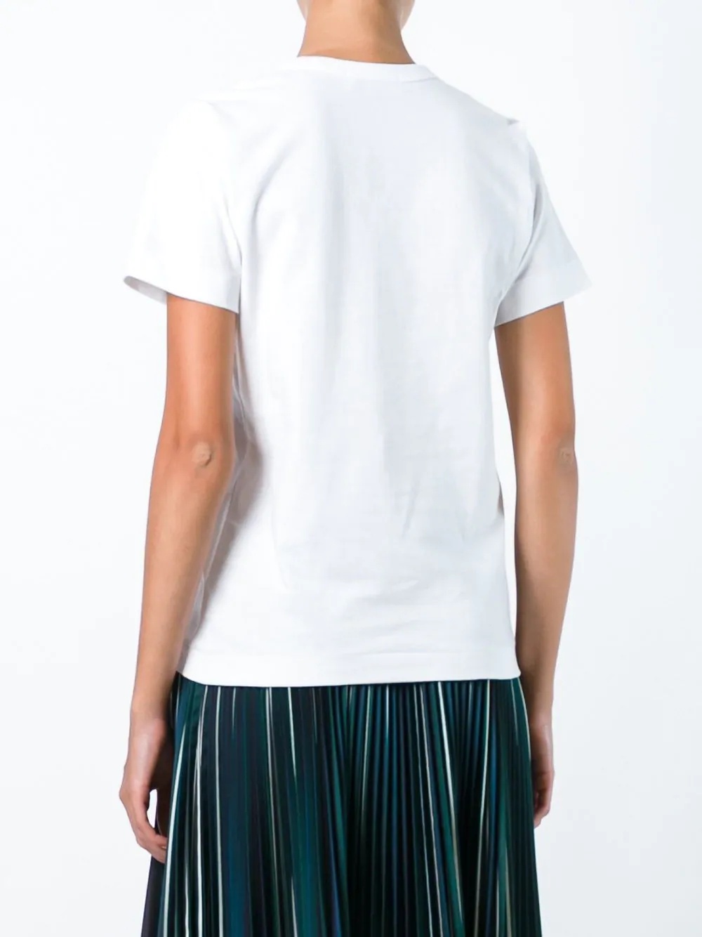 stretch logo print T-shirt - 10