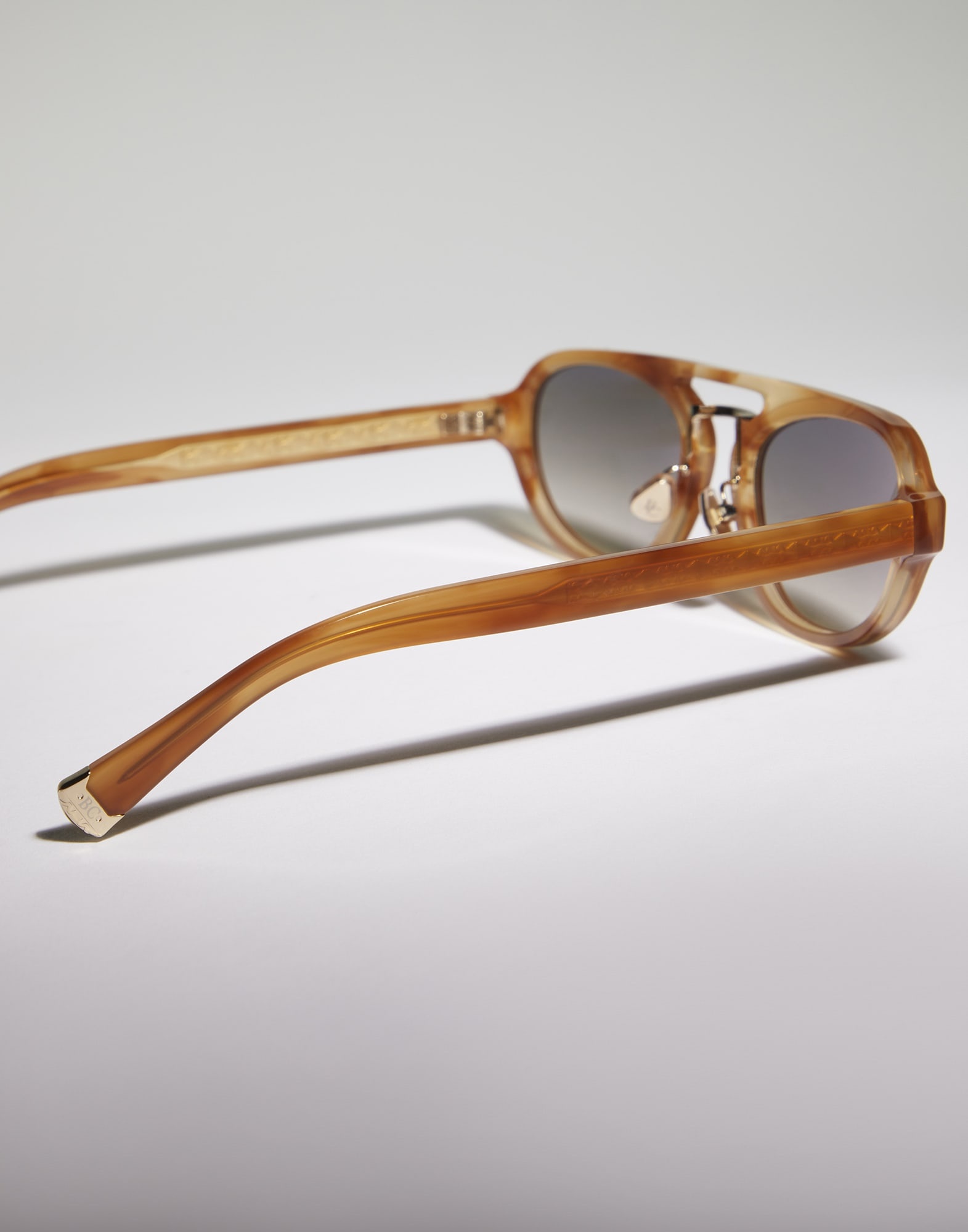 Intarsia Rays acetate sunglasses - 3