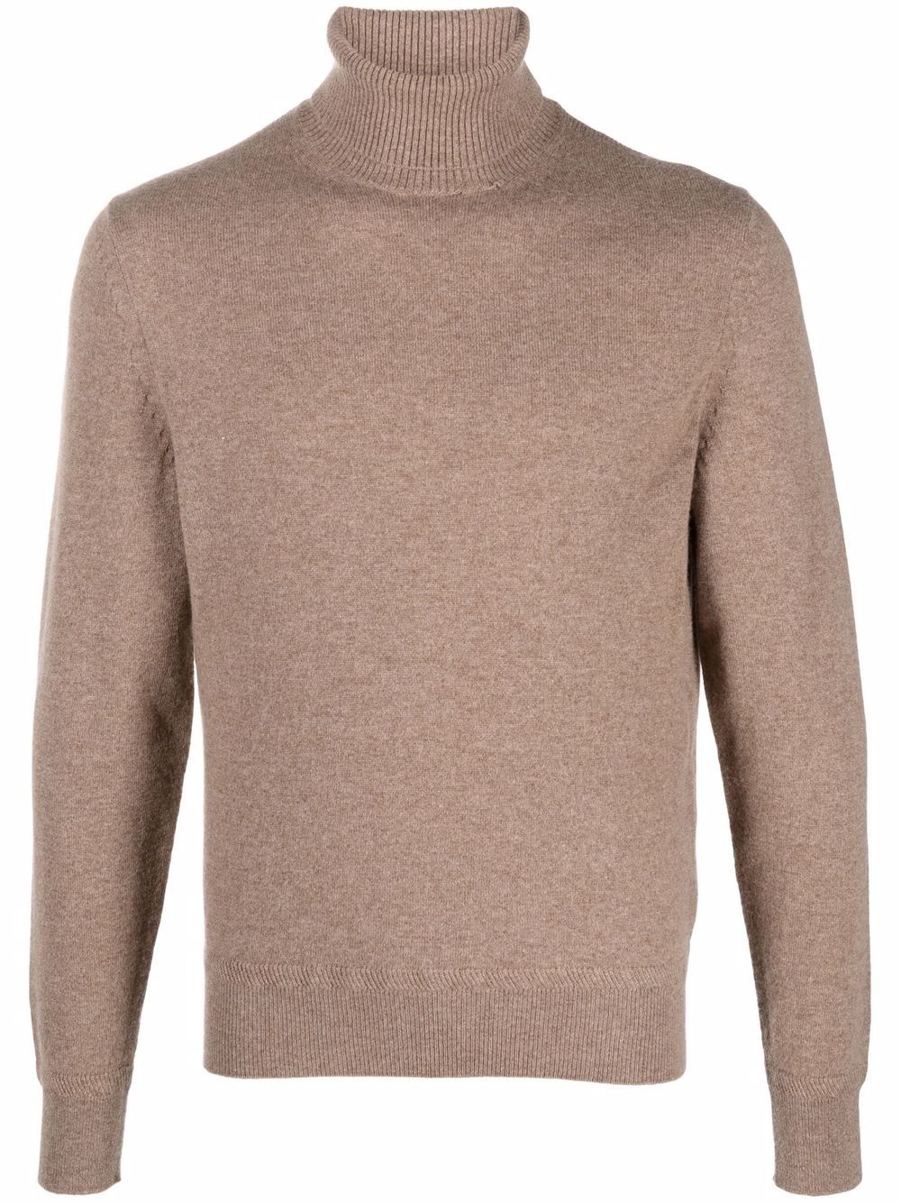 roll-neck cashmere jumper - 1