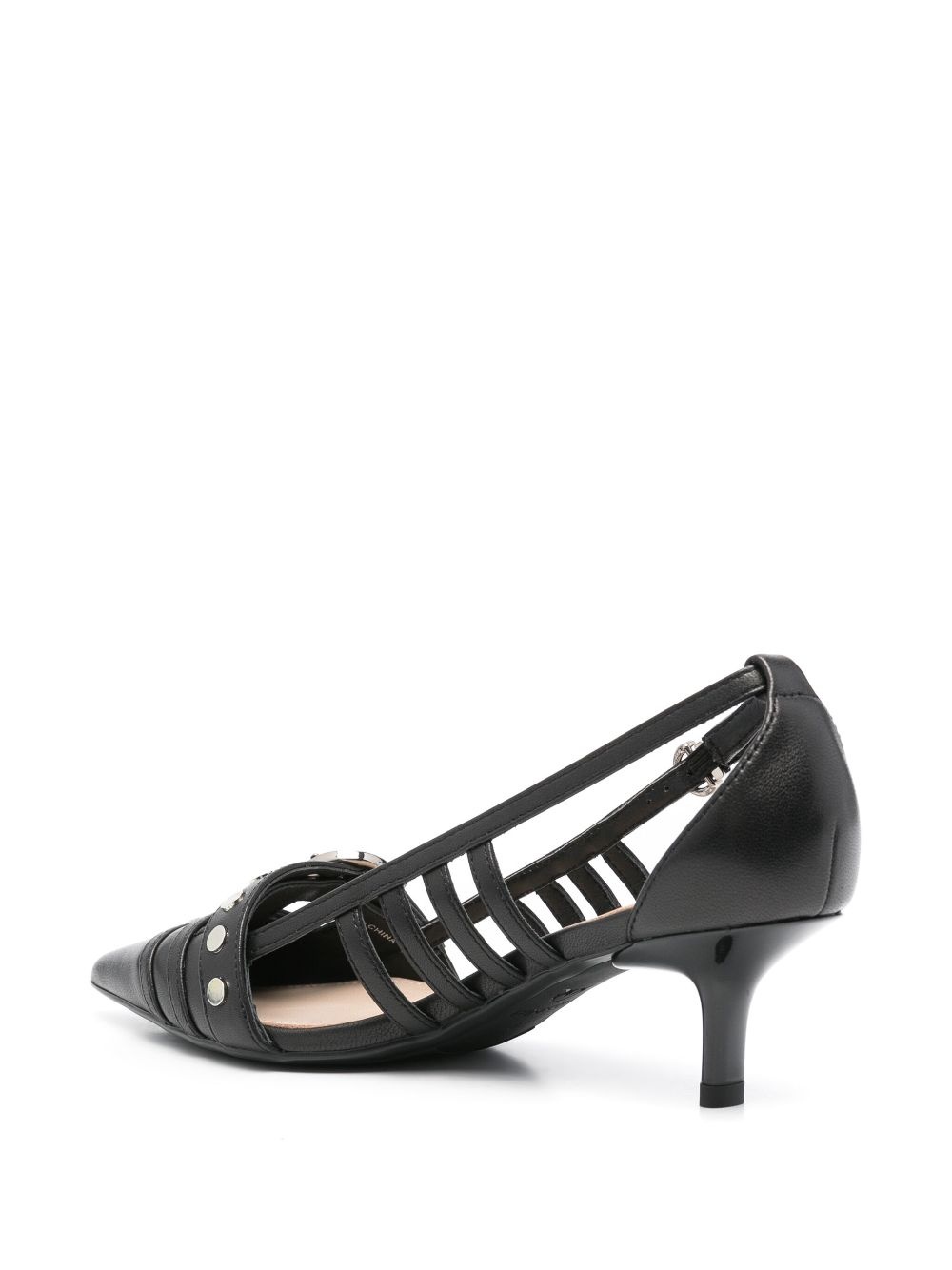 55mm leather pumps - 3