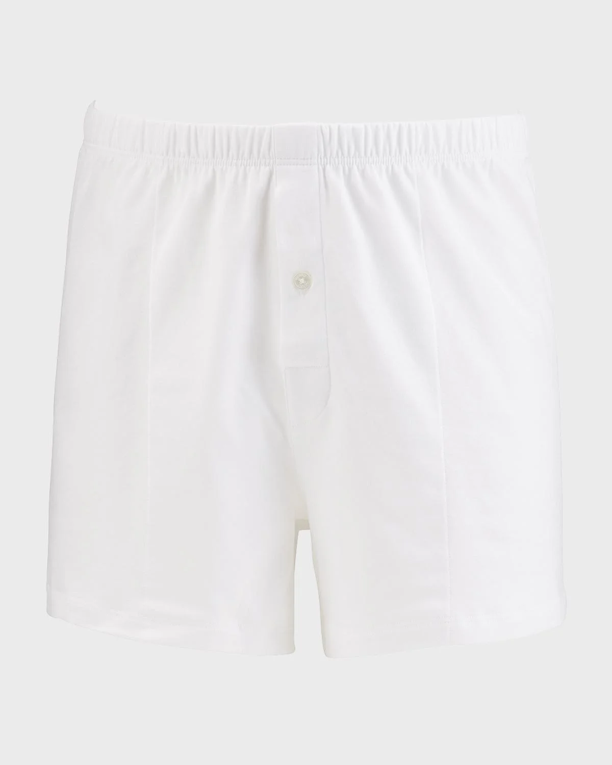 Men's Sporty Mercerized Cotton Boxers - 1