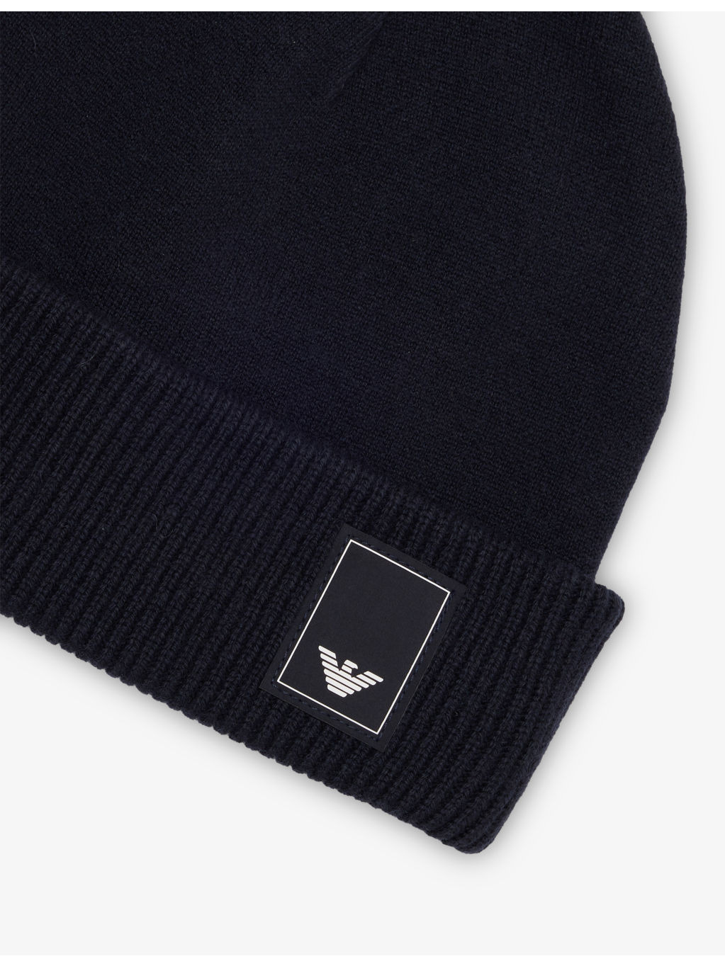 Ribbed Wool and Cashmere Beanie Hat - 2